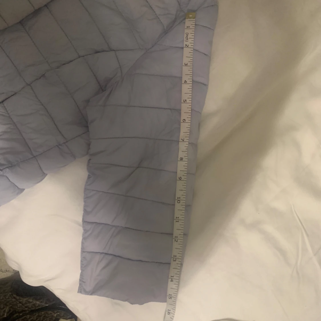 Ljusblå trekvartsärmad jacka - 2