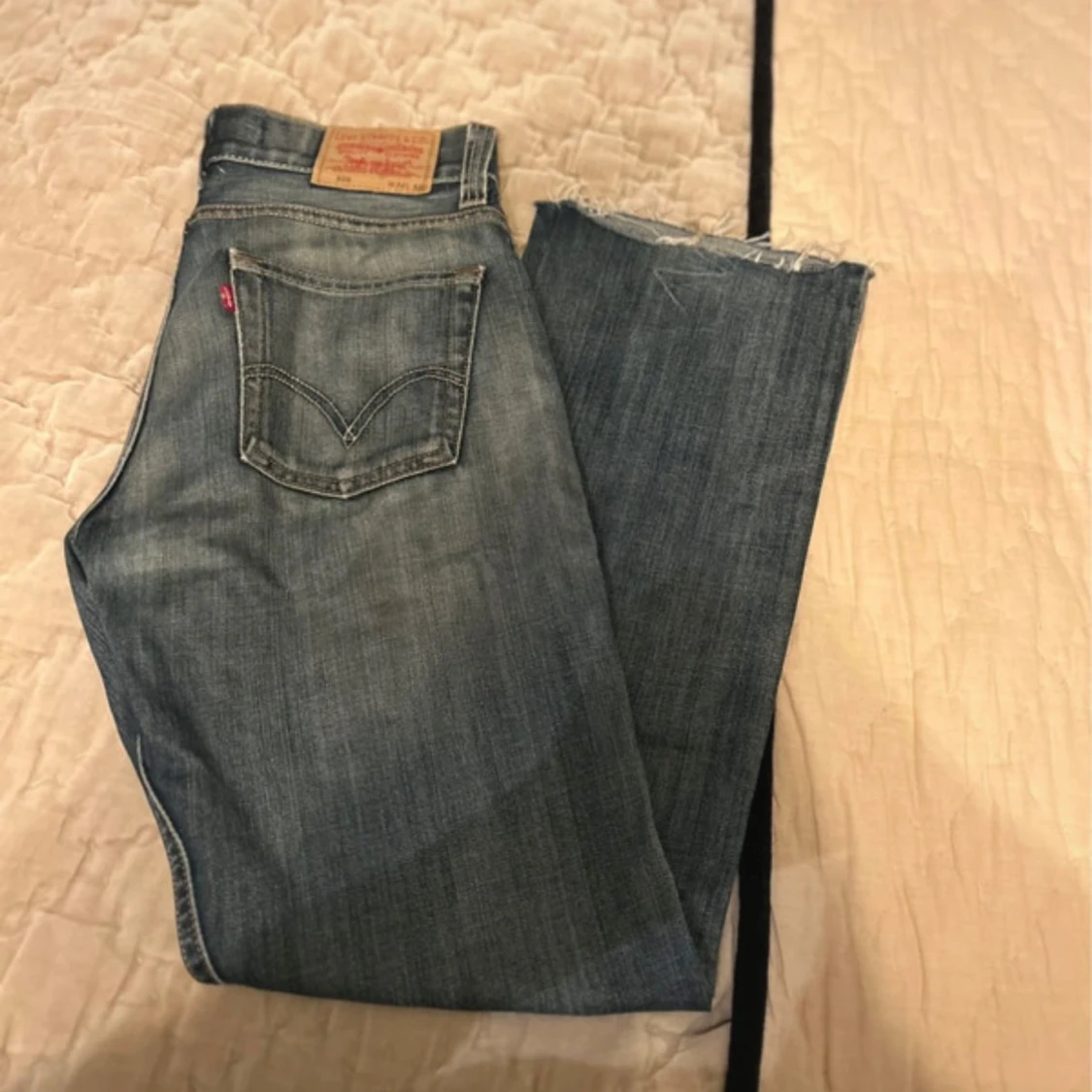Levi's 506 jeans bootcut blå denim - 3