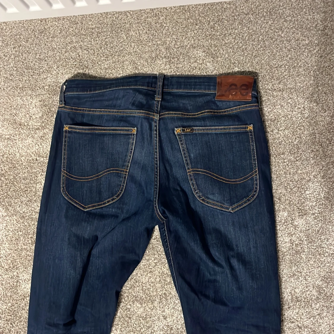 Mörkblå jeans från Lee - 1