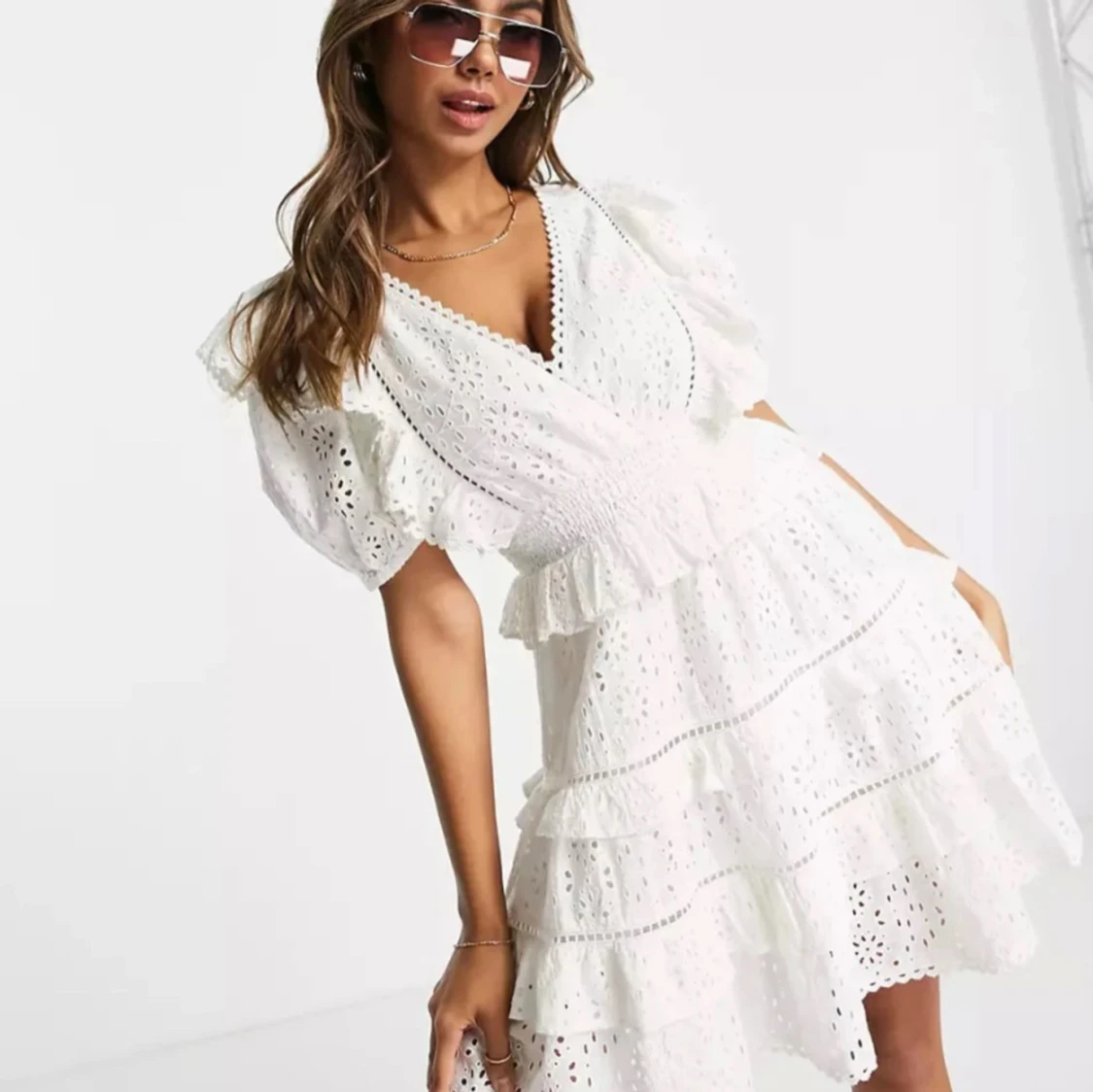 Vit klänning miss selfridge - 1