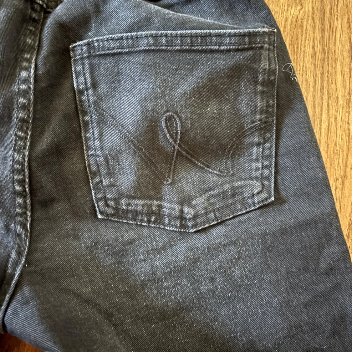 Svarta bootcut jeans Gina Tricot 164 - 2