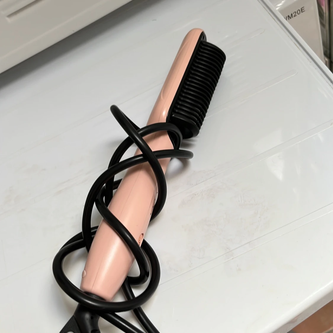 Mini Straightening Brush rosa