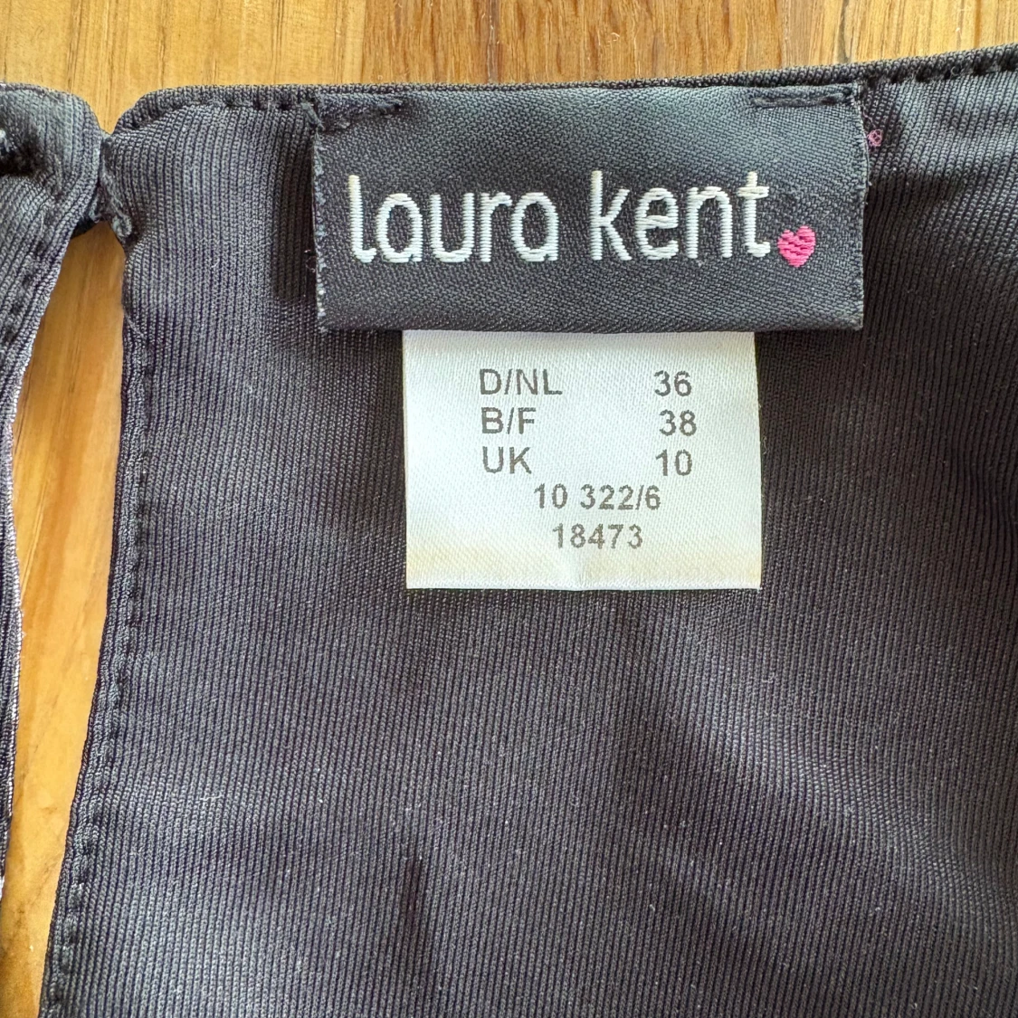 Svartvit rutig kortklänning Laura Kent - 2