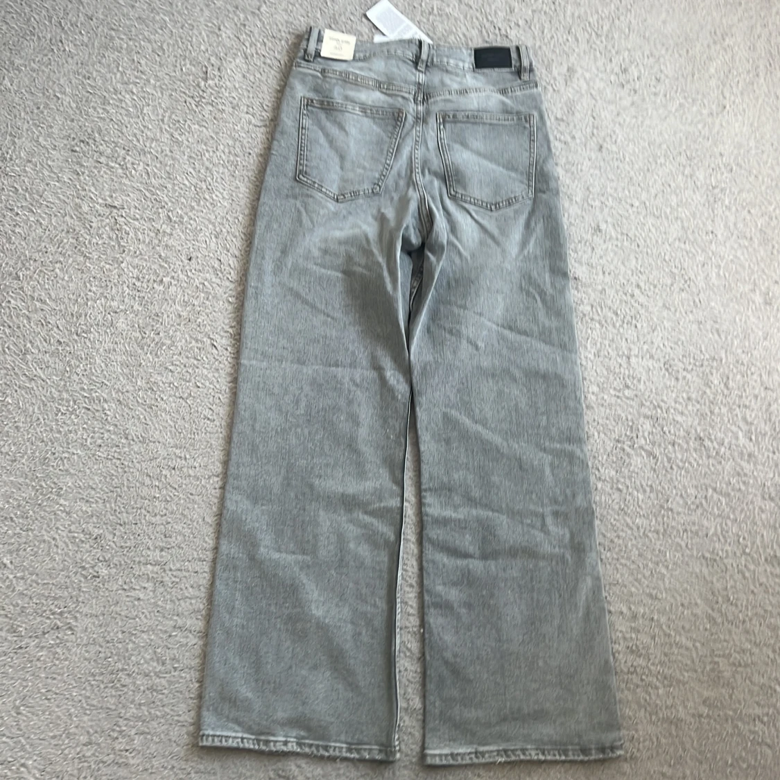 Grå wide jeans från Perfect Jeans - 2