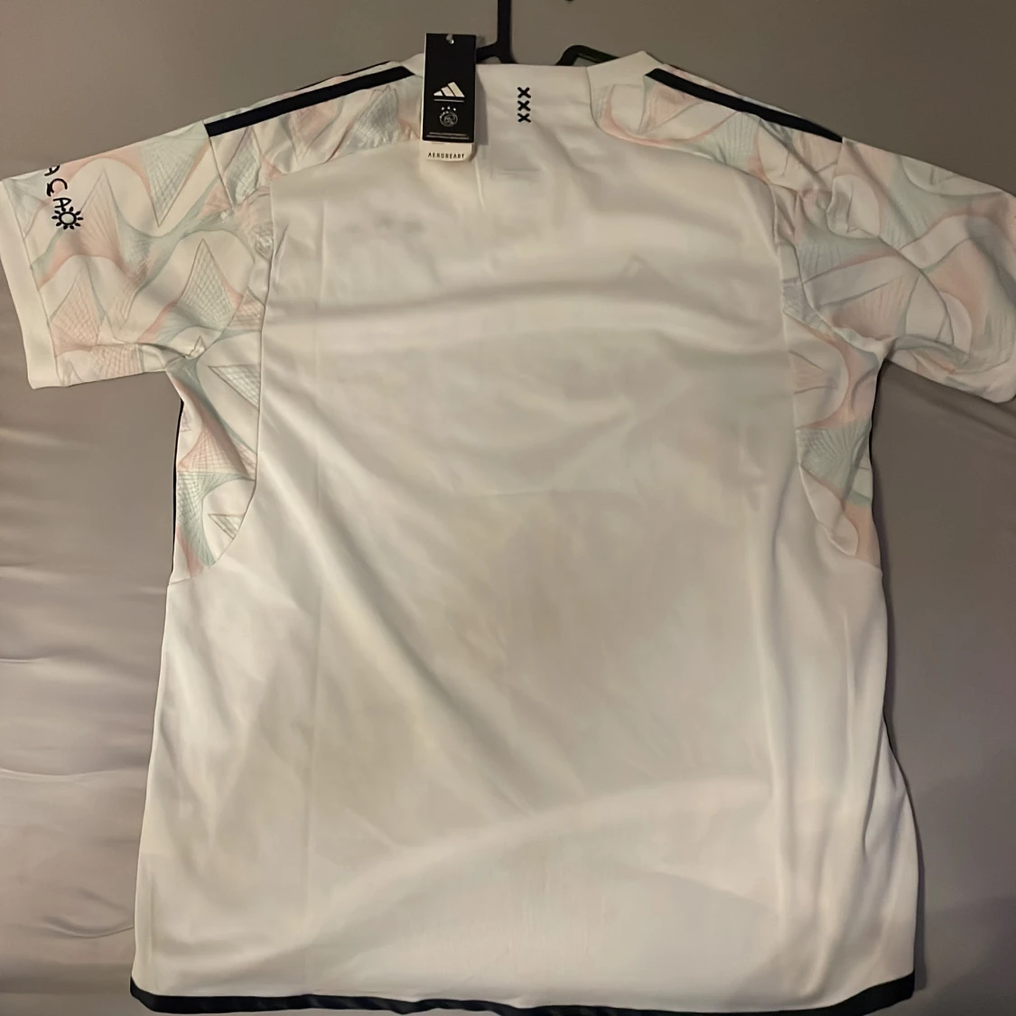 Ajax vit kortärmad fotbollströja Adidas - 1