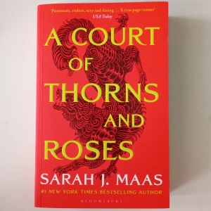 A Court of Thorns and Roses - Fantasyboken "A court of thorns and roses" av Sarah J. Maas. Den är i nytt, oläst skick💕
