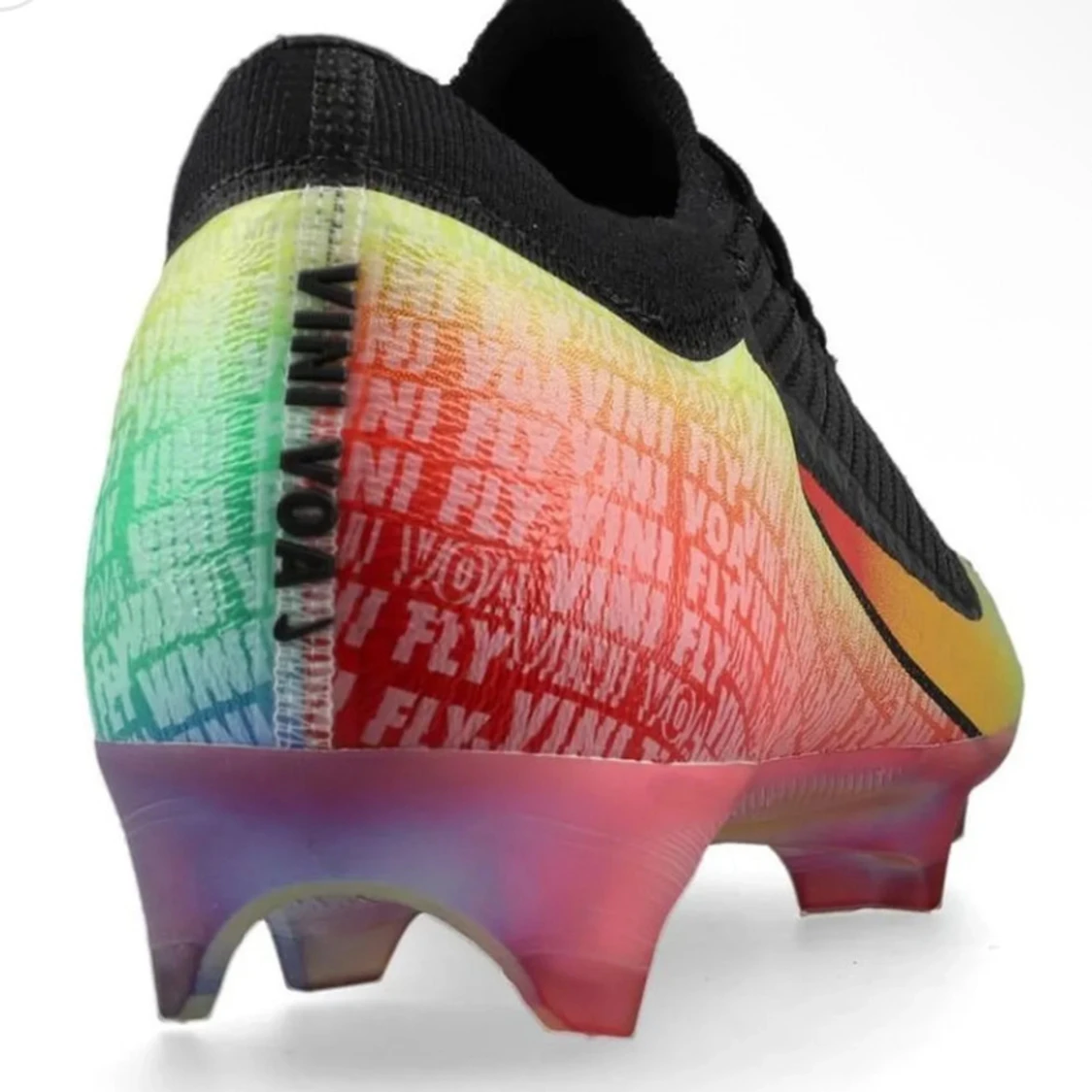 Nike fotbollsskor med regnbågssula - 3