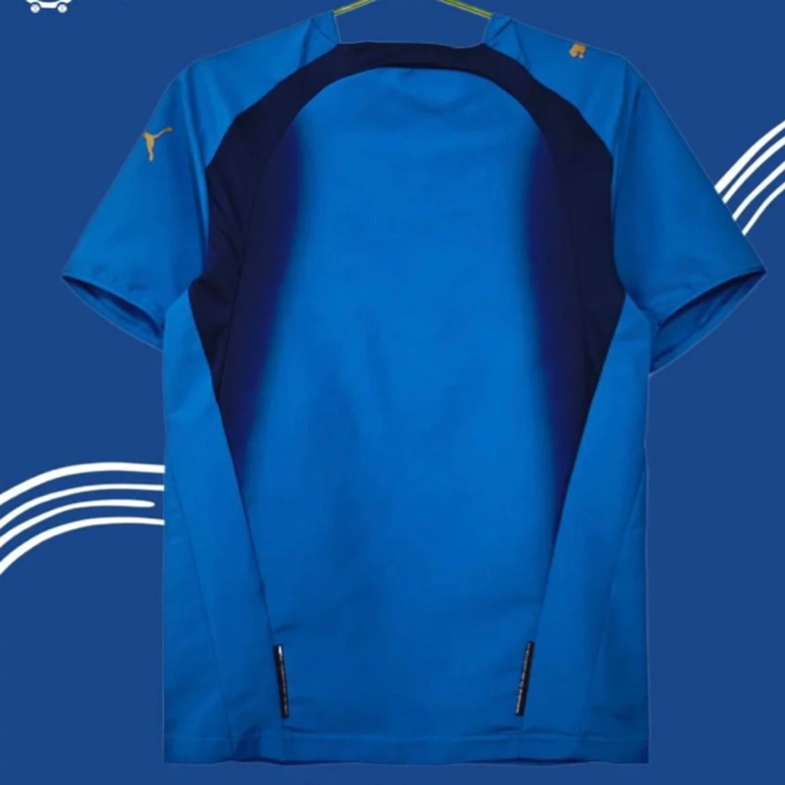 Italien blå fotbollströja Puma 2006 - 1