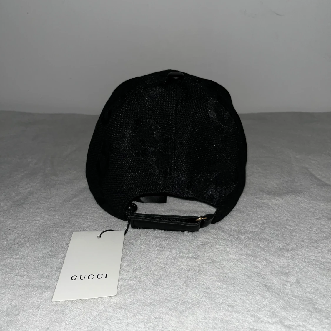 Svart Gucci jumbo keps - 3