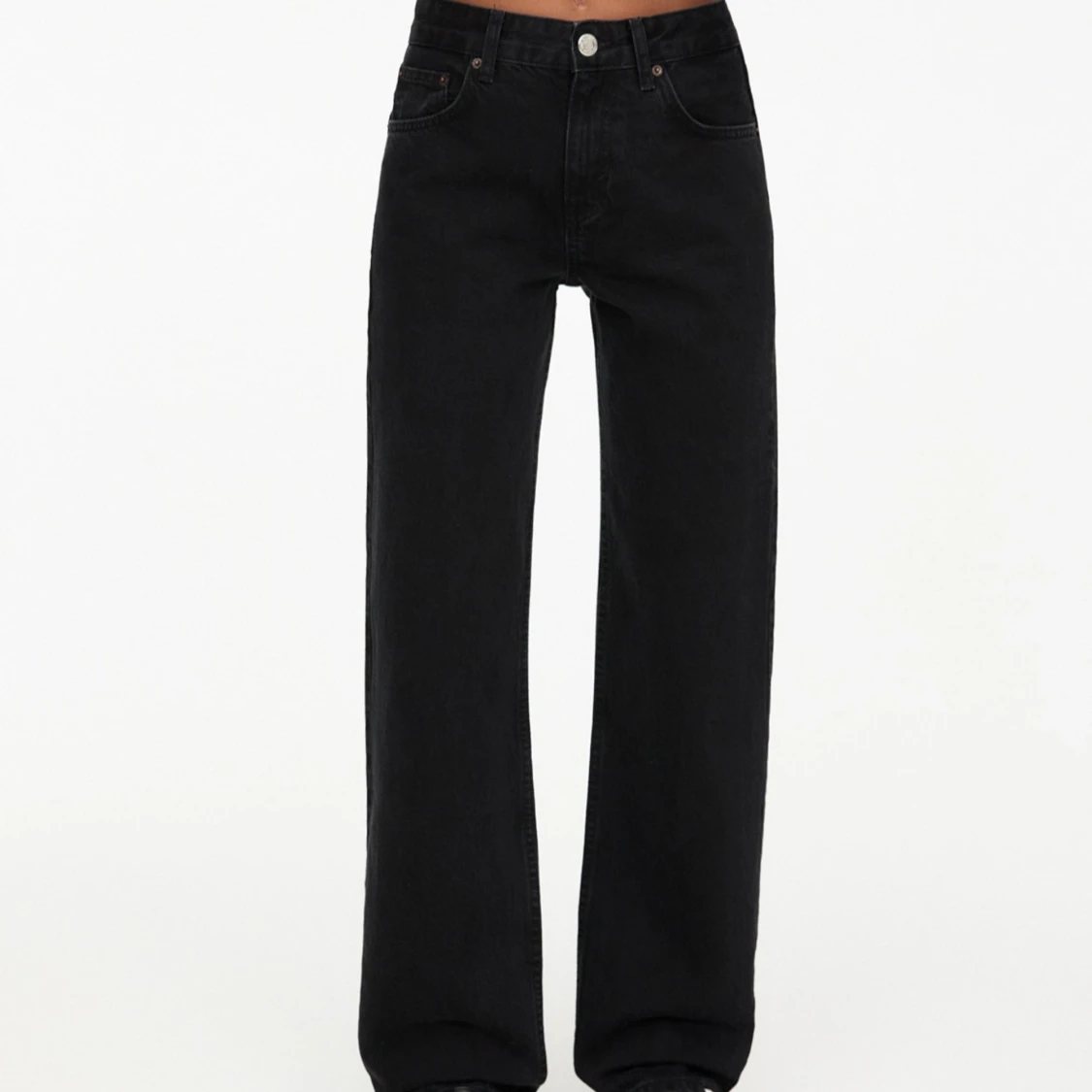 Straight jeans mid rise