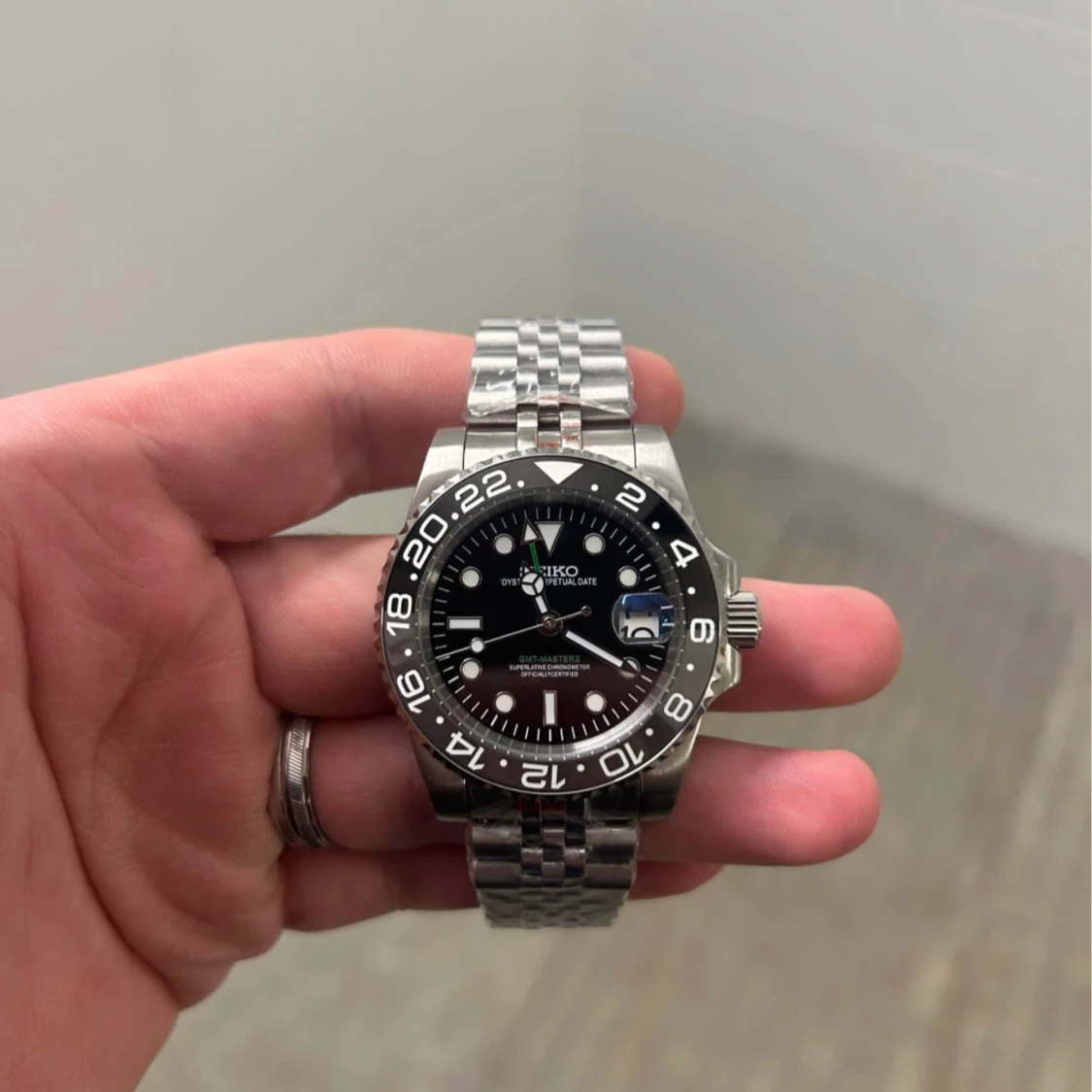 Silverfärgad klocka från Seiko - 2