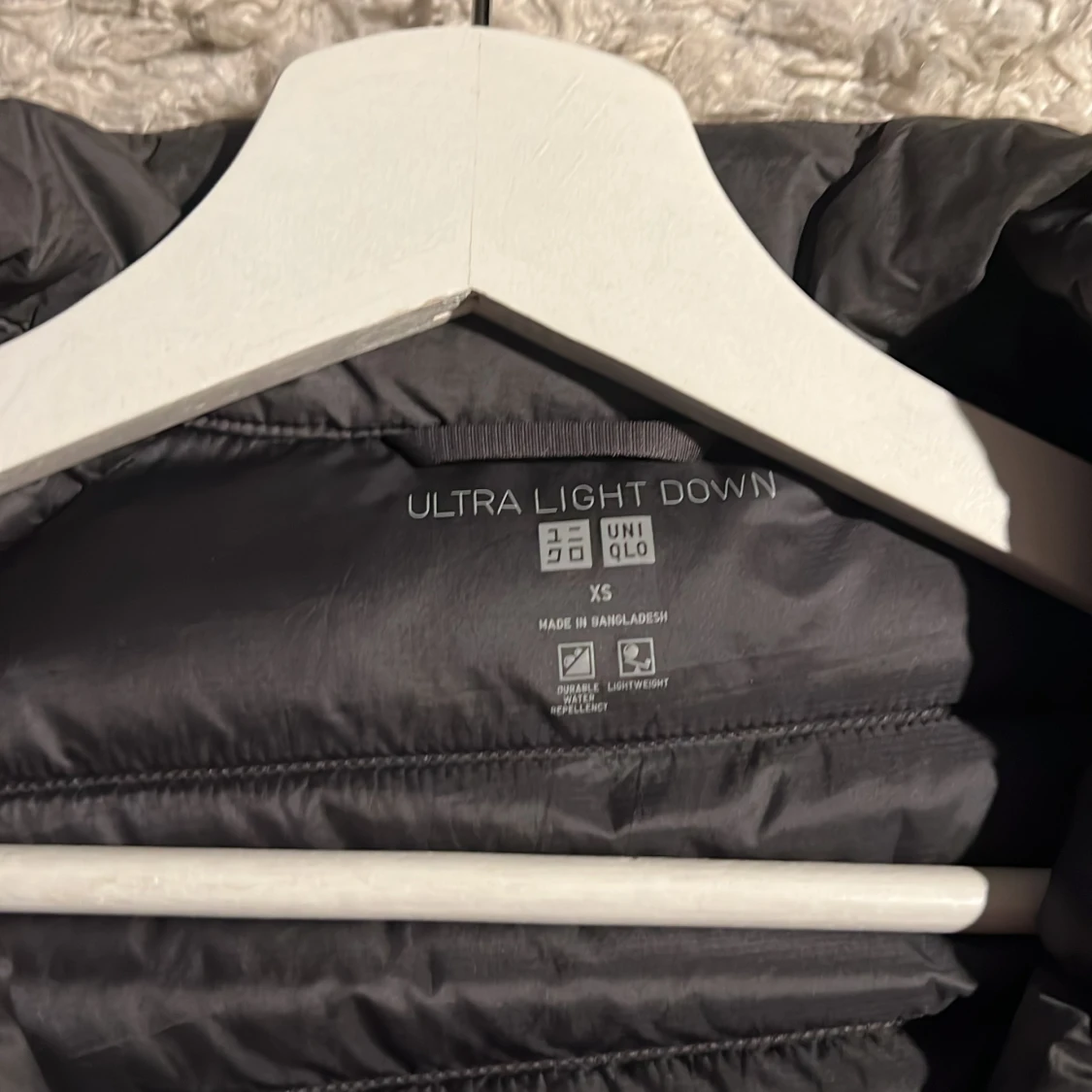 Grå dunväst slim fit XS - 1