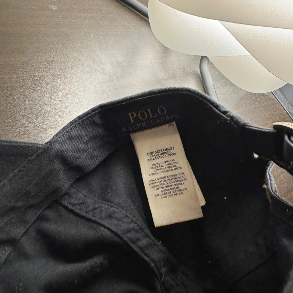 Svart keps från Ralph Lauren - 2