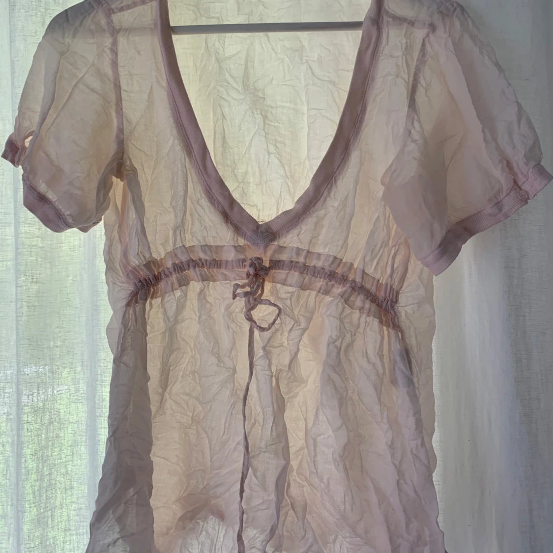 Ljusrosa transparent blus från Gossip - 1