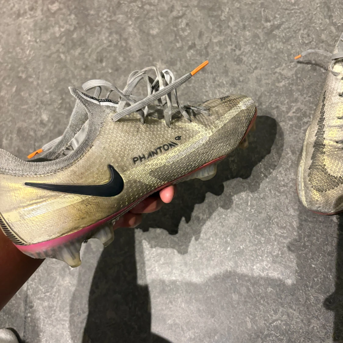 Nike Phantom GT2 fotbollsskor grå - 2
