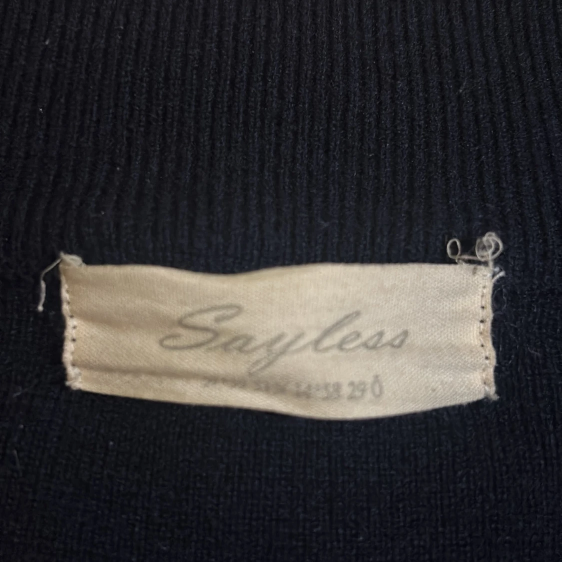 Marinblå cardiganjacka från Sayless - 2