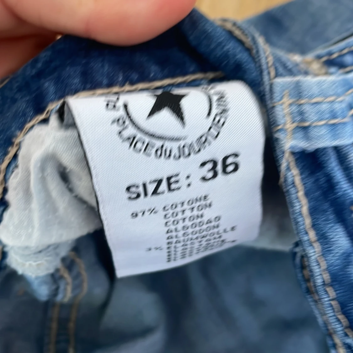 Blå jeansshorts från Place du Jour - 4