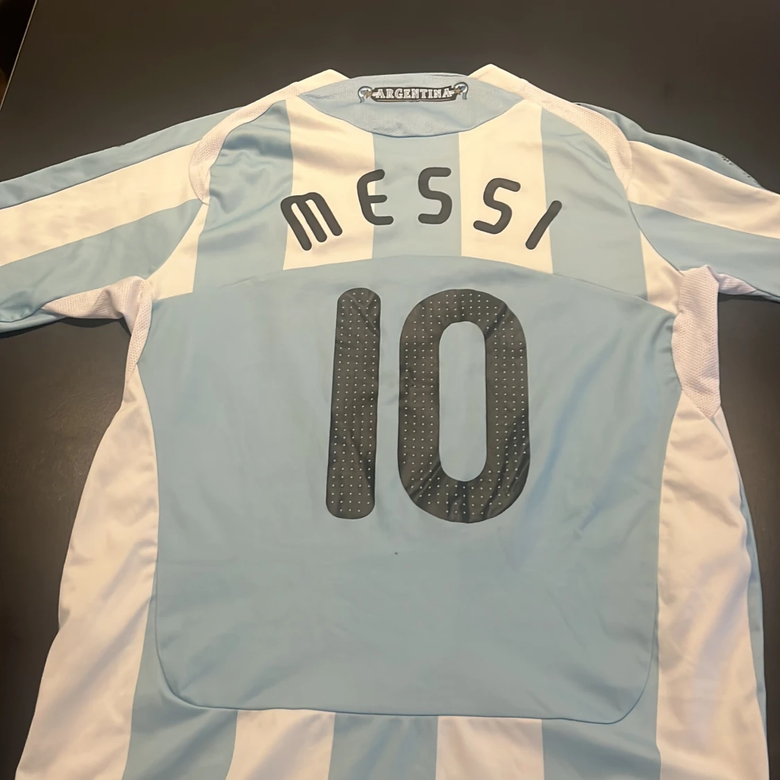 Argentina Messi 10 Adidas fotbollströja - 1