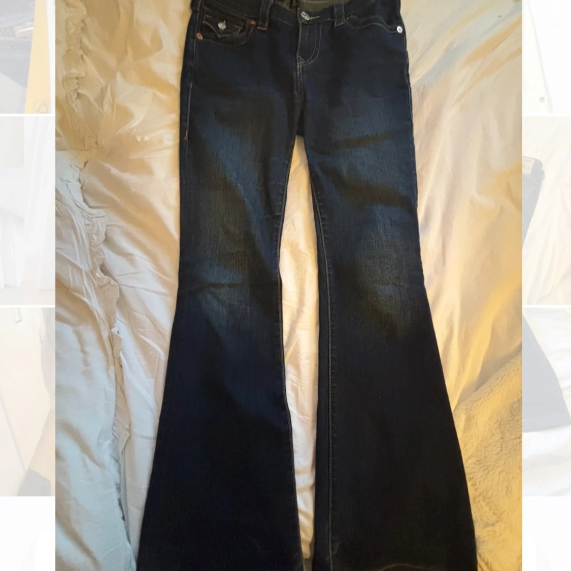 True Religion bootcut jeans mörkblå - 2