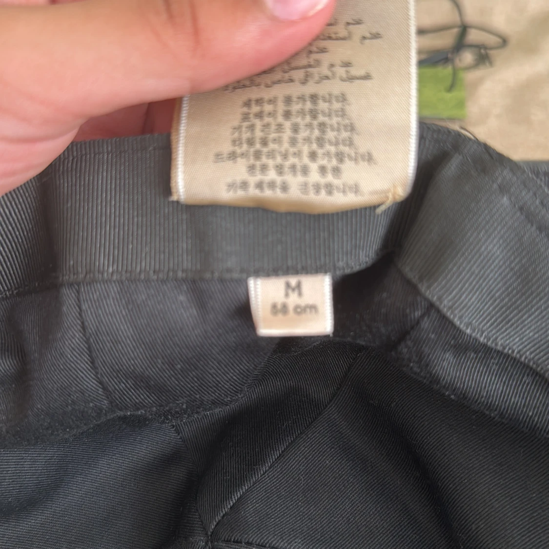 Grön keps från Gucci - 4