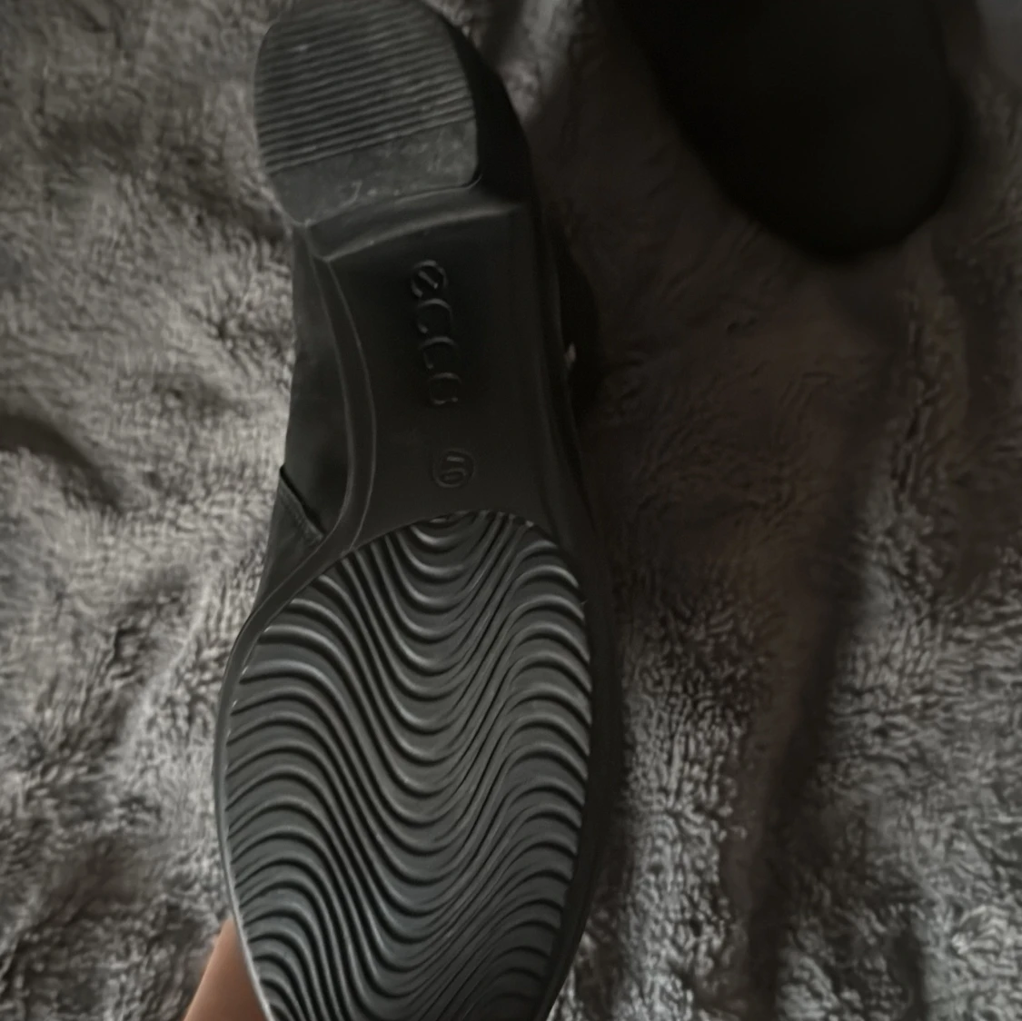 Svarta boots med spänne från Ecco - 2