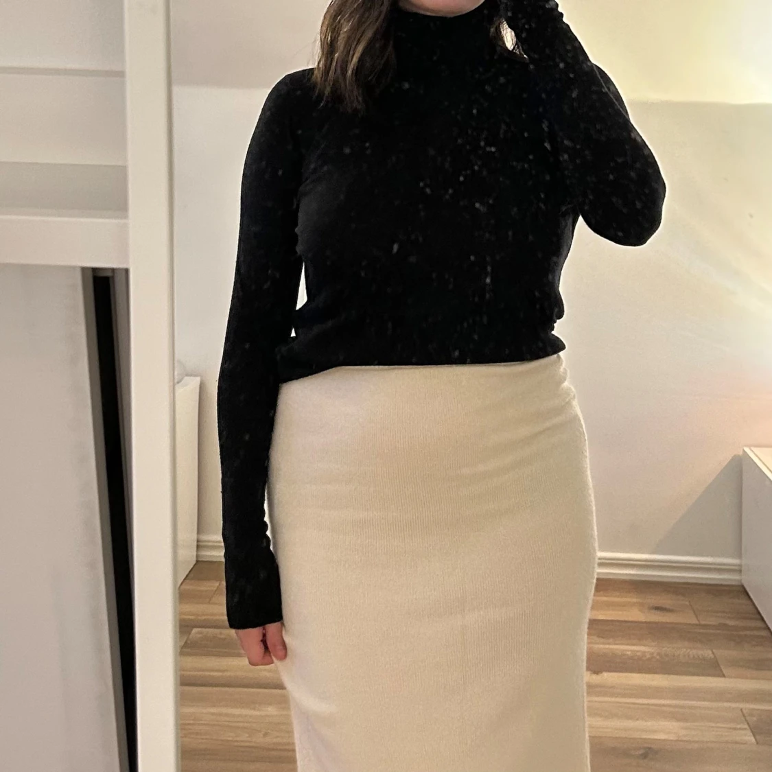 Svart polotröja från Zara