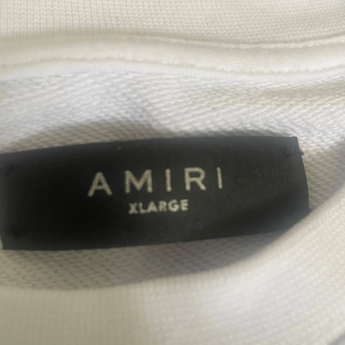 Vit sweatshirt från Amiri L-XL - 1