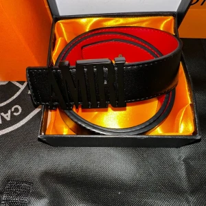  svart bälte amirii - helt ny