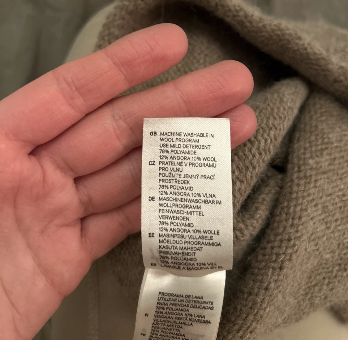 Mössa h&m beige - 2