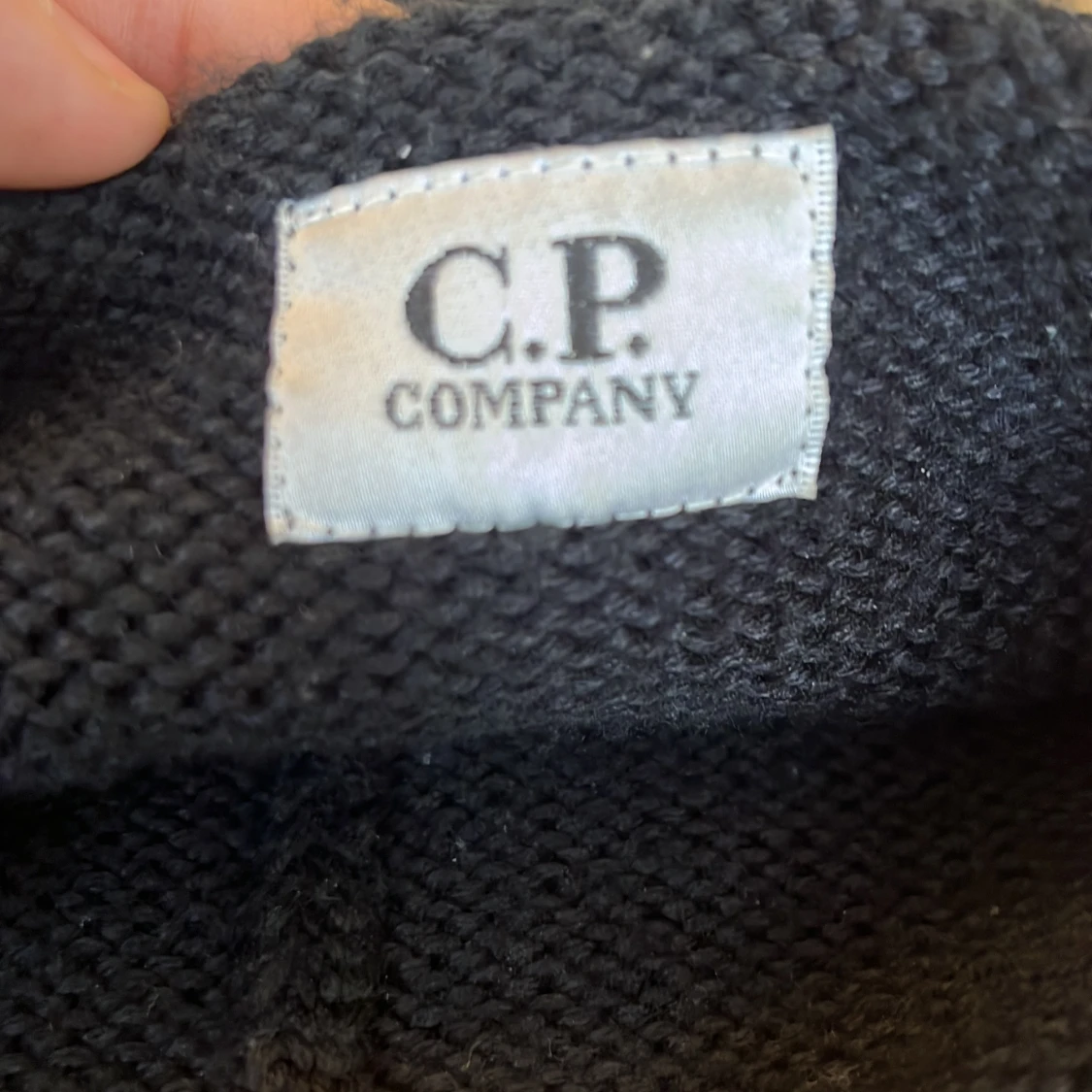 Svart stickad balaclava från C.P. Company - 2