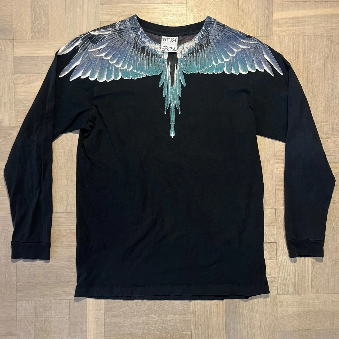 Svart långärmad tröja från Marcelo Burlon