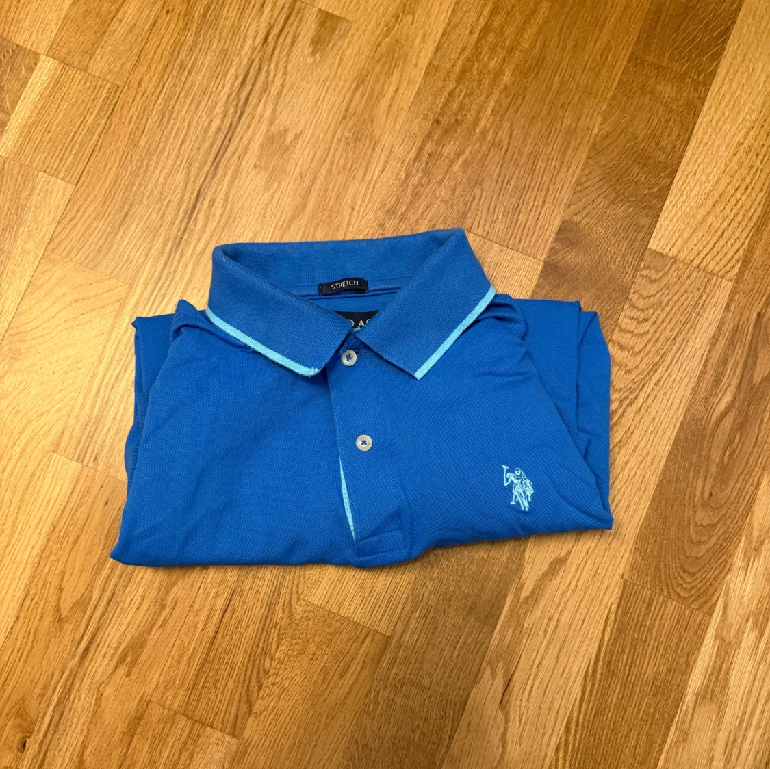 Blå pikétröja från U.S. Polo Assn. - 2