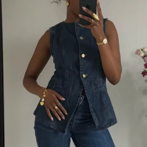 Jeans topp - Jeans fitted topp! Populär och toppen nu till sommaren