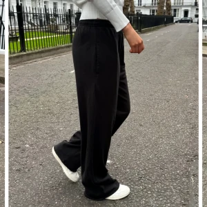 Mjukisbyxor - Bekväma mjukisbyxor från brandy Melville i modellen ”Anastasia sweatpants”. Byxor är lite urtvättade, men mörkare än på bild 2🤍