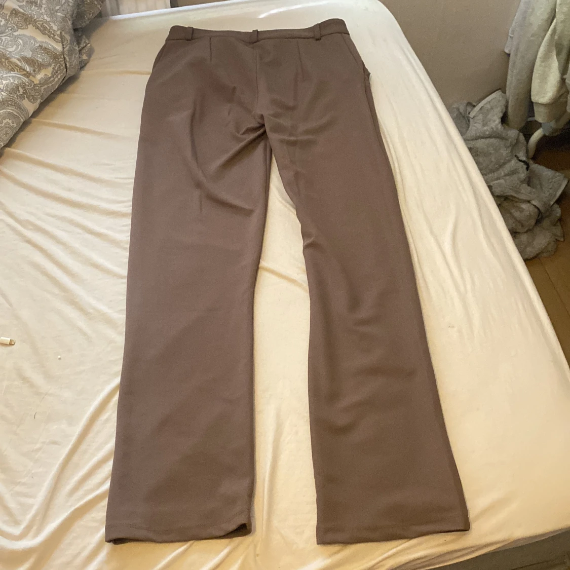 Bruna kostymbyxor - 2