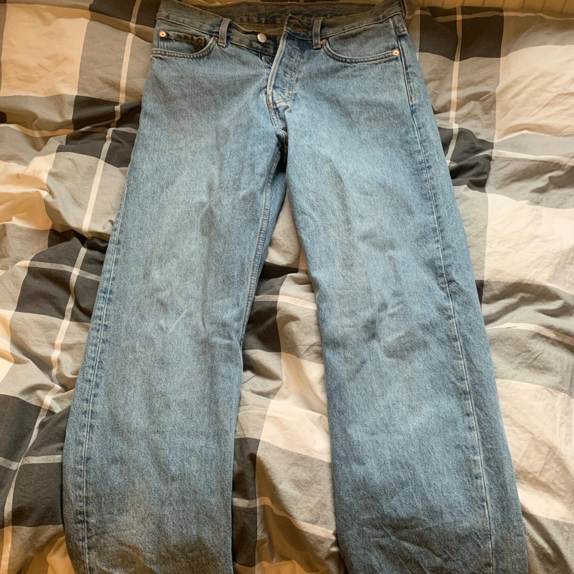 Blå jeans från Weekday
