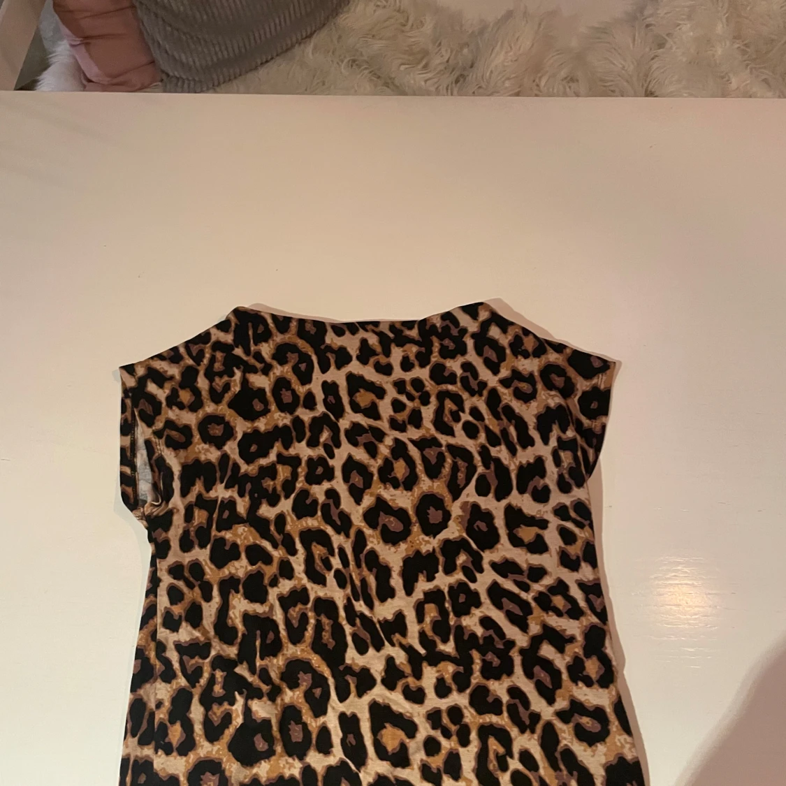 Leopardmönstrad topp - 1