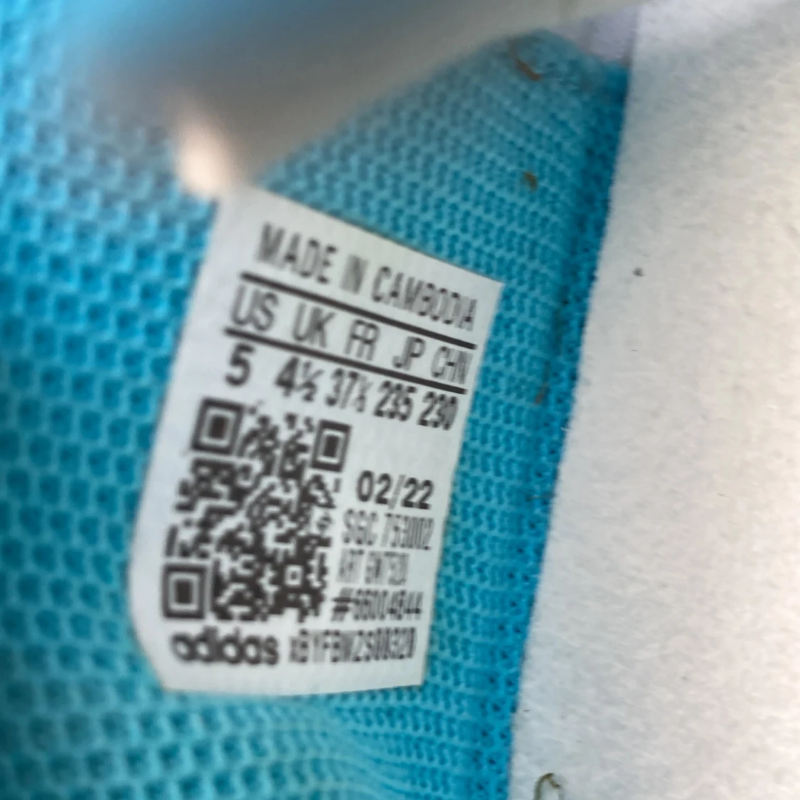 Blå fotbollsskor från Adidas - 3