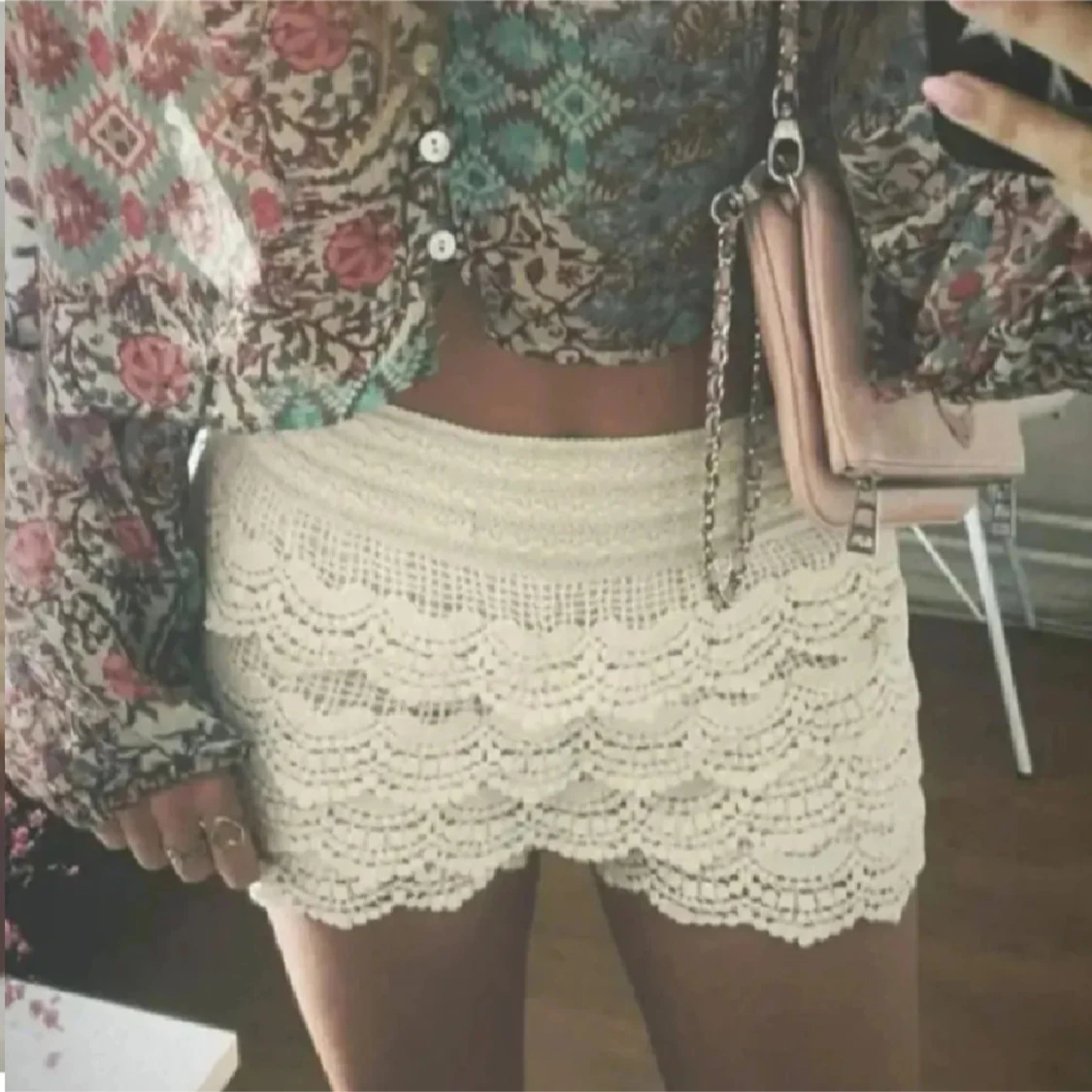 Vita spets shorts - 1