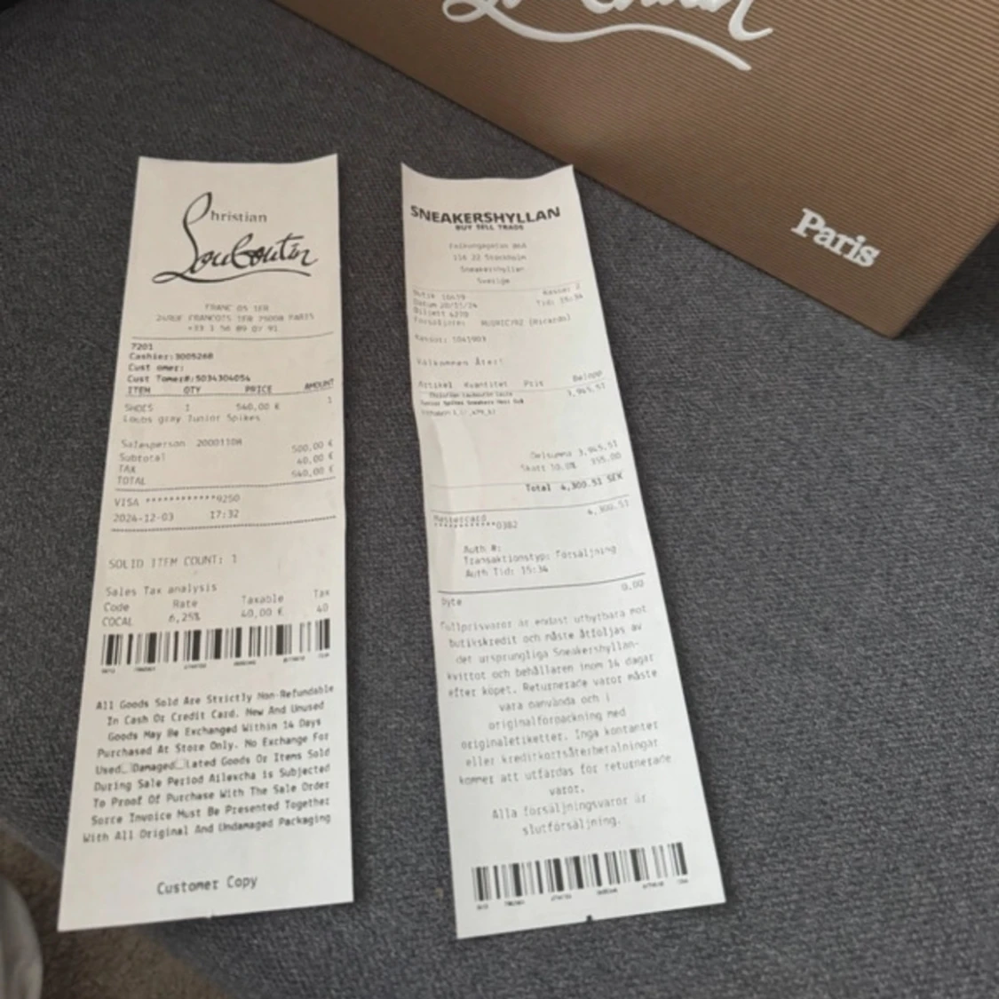 Christian Louboutin grå - 4