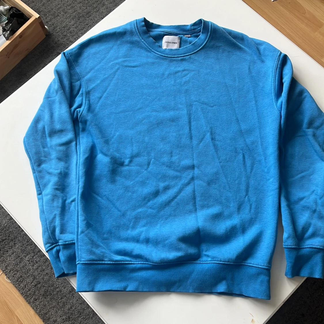 Blå sweatshirt från Jack & Jones