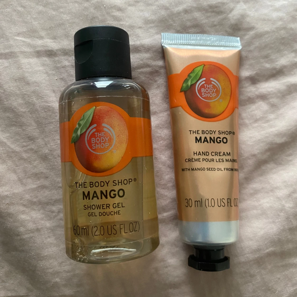 The Body Shop Mango shower gel och handkräm 