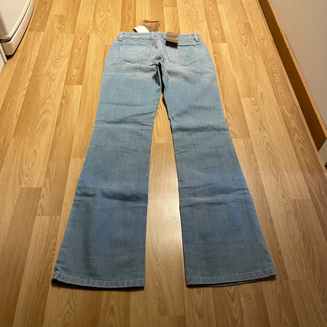 Lågmidjade bootcut jeans  - 1