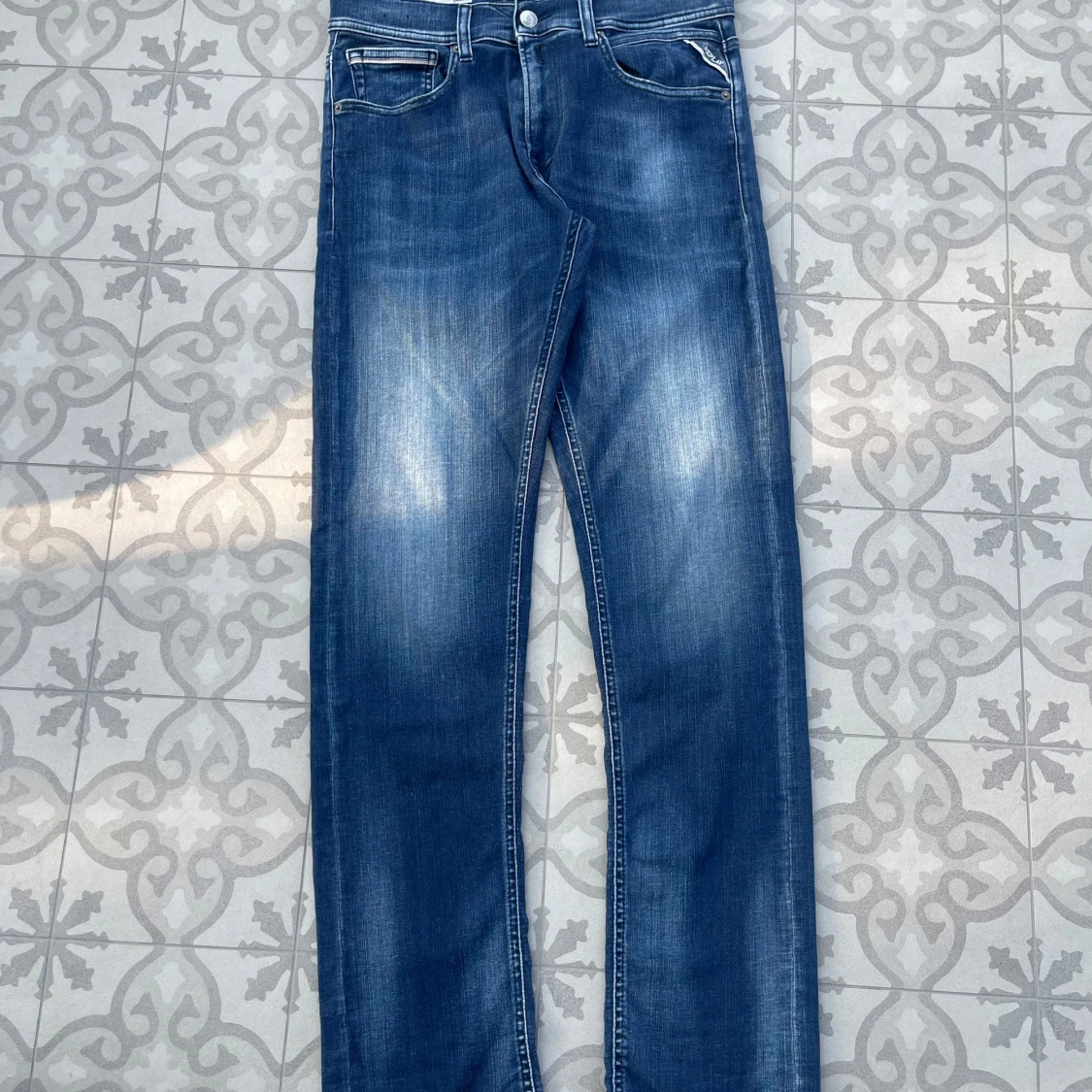 Blåa Replay Grover jeans - 1