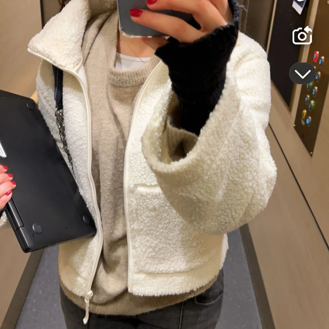 Teddyjacka från H&M - 1