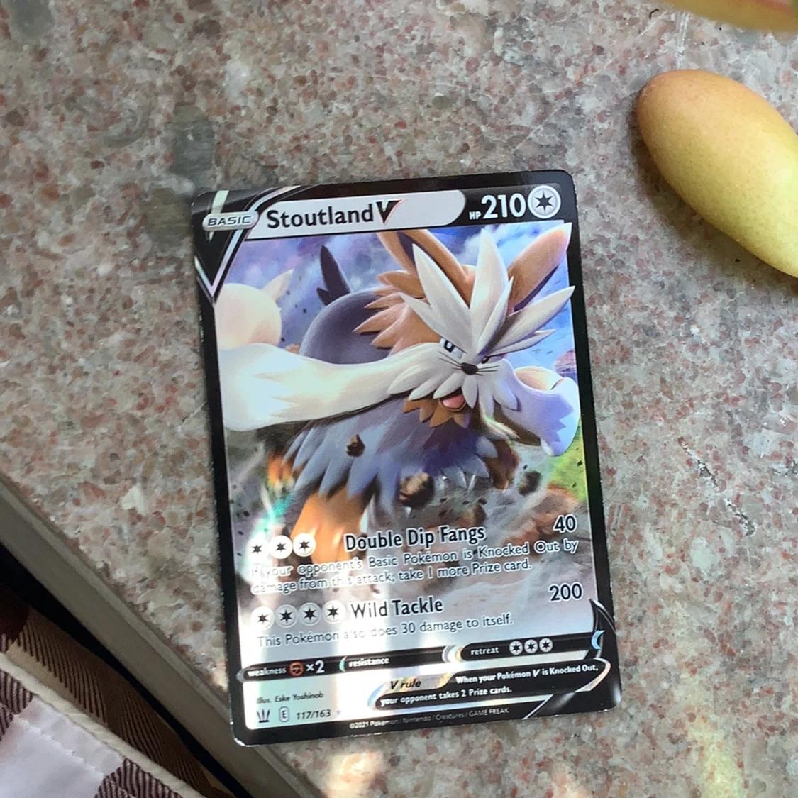 Pokémonkort Stoutland V