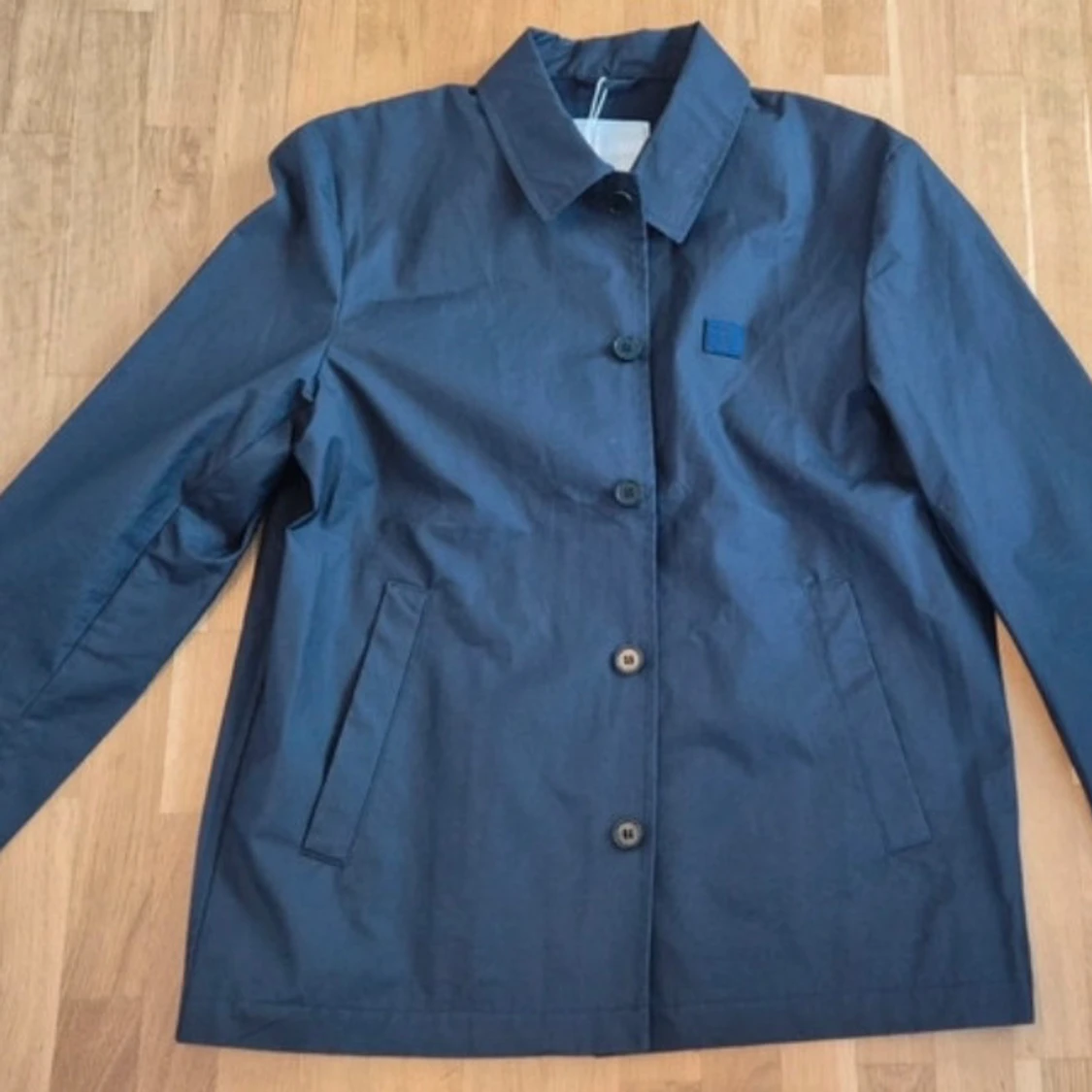 Mörkblå overshirt - 1
