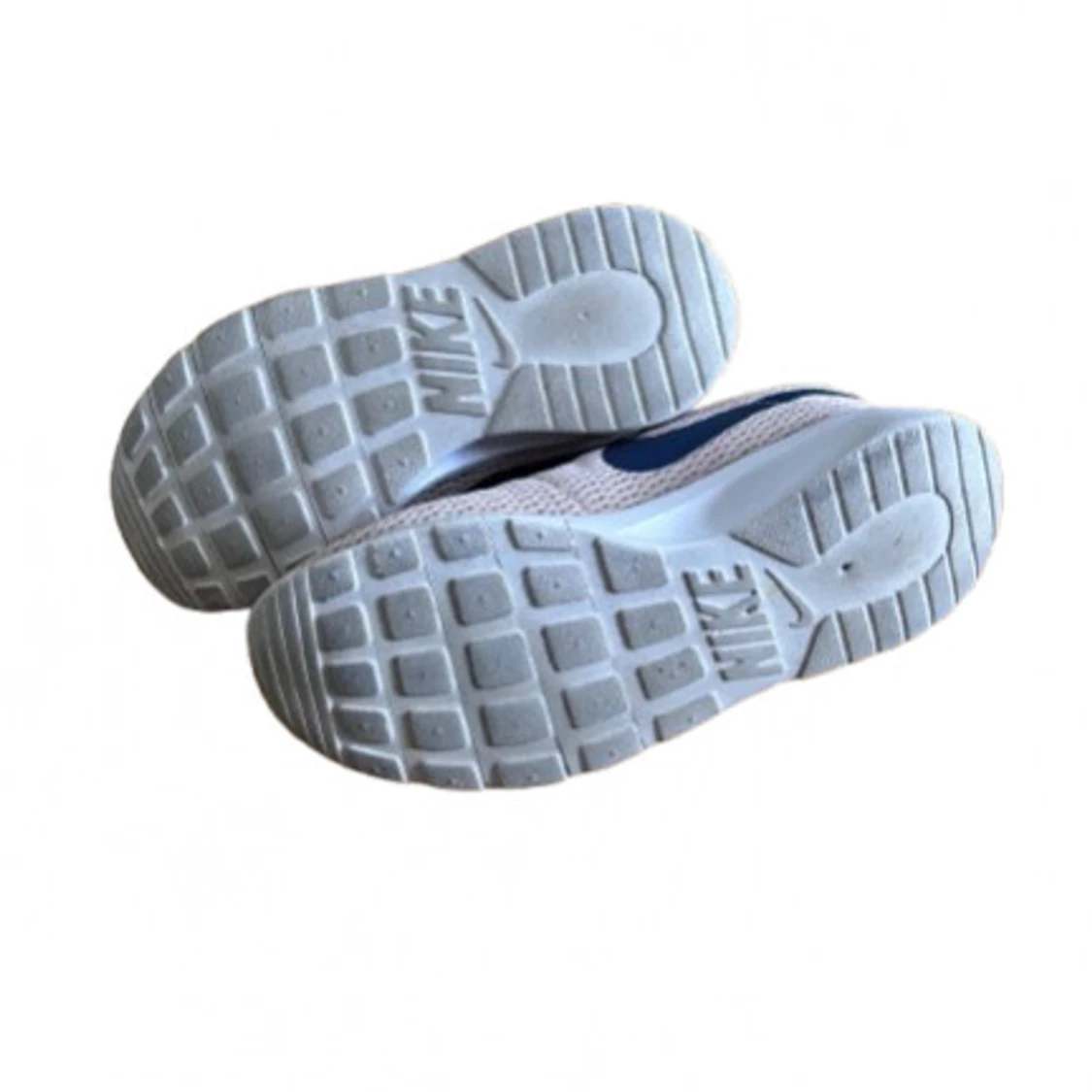 Puderrosa Nike sneakers med blå swoosh - 2