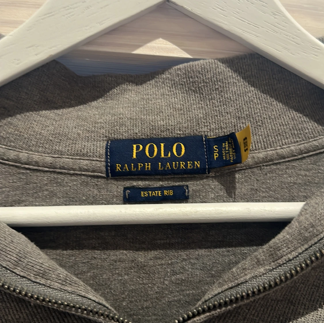 Grå halvzip tröja från Polo Ralph Lauren - 2