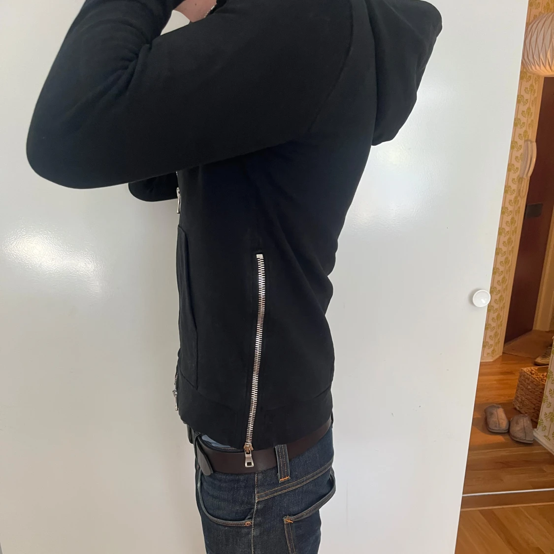 Svart hoodie från Balmain - 1